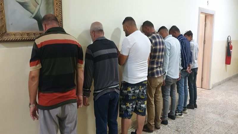 حەوت تاوانبار لە سلێمانى دەستگیرکران 